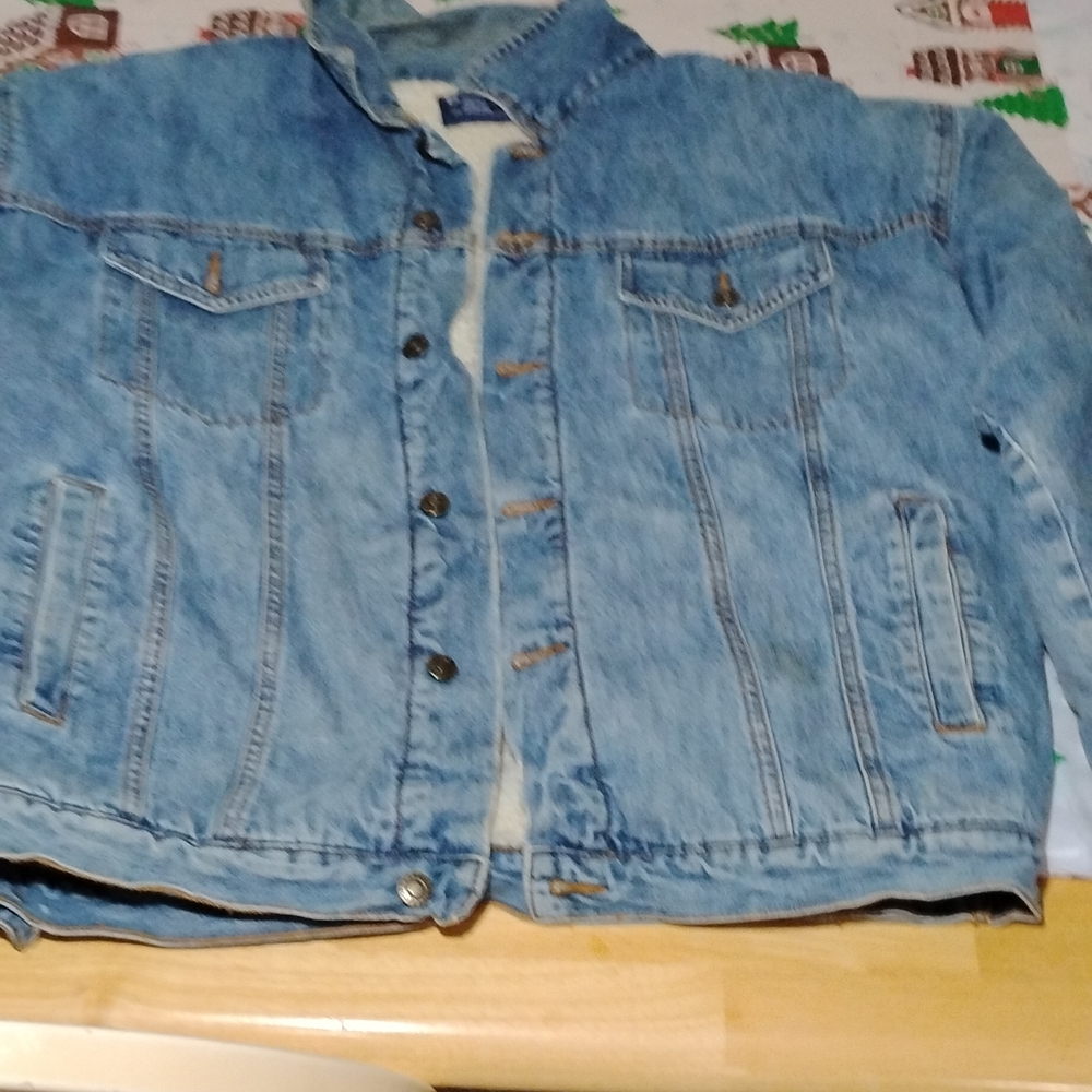 Classic Denim Bomber Jacket